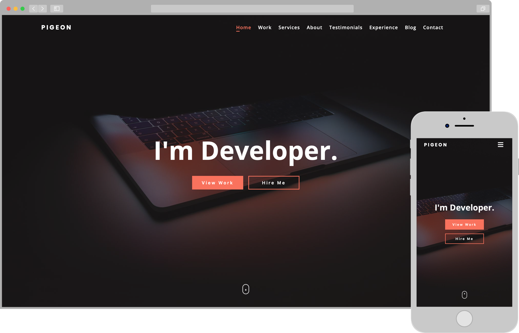 Picture of Pigeon Website