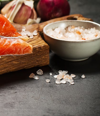 Second half of salmon and rice picture